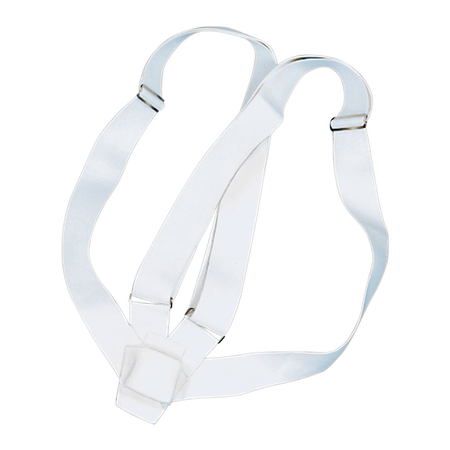 GLOBAL FLAGS UNLIMITED White Web Carrying Belt Double Strap 203808